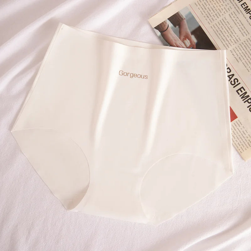 6pcs Invisible Panties Women Seamless Sports Briefs Female Underpants Ultra-thin Underwear High Rise Solid Comfy Panties