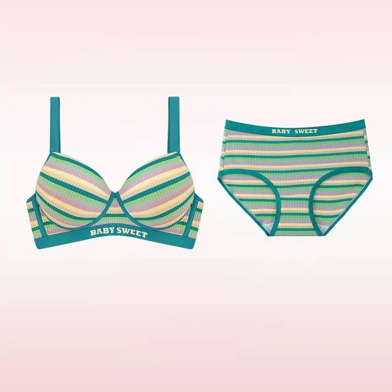 Sexy Seamless Rainbow Bralette