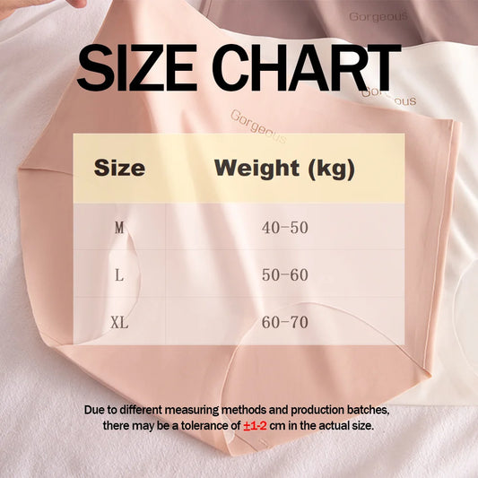 6pcs Invisible Panties Women Seamless Sports Briefs Female Underpants Ultra-thin Underwear High Rise Solid Comfy Panties