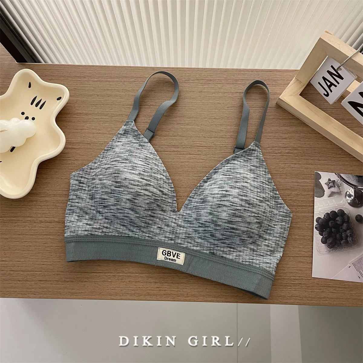 New Flat-chested Adjustable Underwear For Girls With Expanded Breasts, Small Breasts, Gathered Waist, Slim Sexy Bra