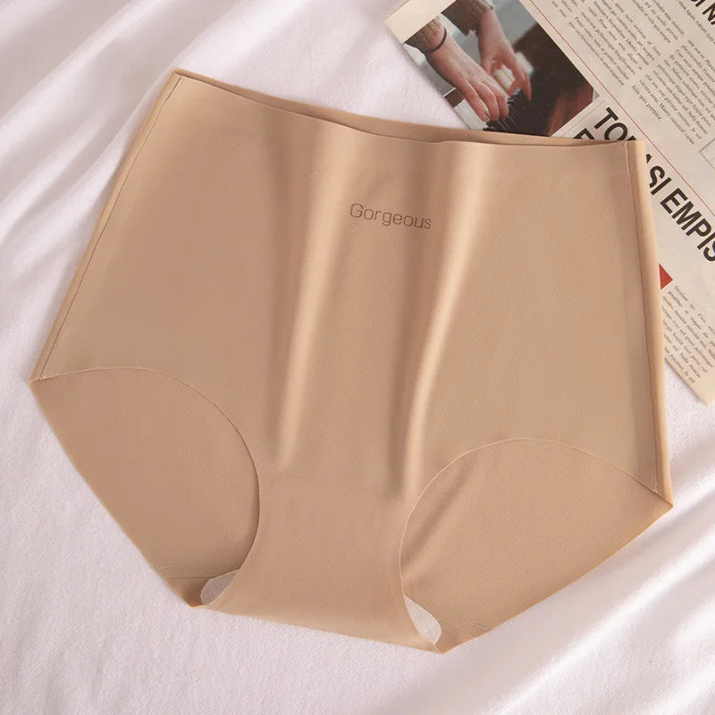 6pcs Invisible Panties Women Seamless Sports Briefs Female Underpants Ultra-thin Underwear High Rise Solid Comfy Panties