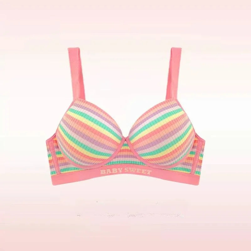 Sexy Seamless Rainbow Bralette