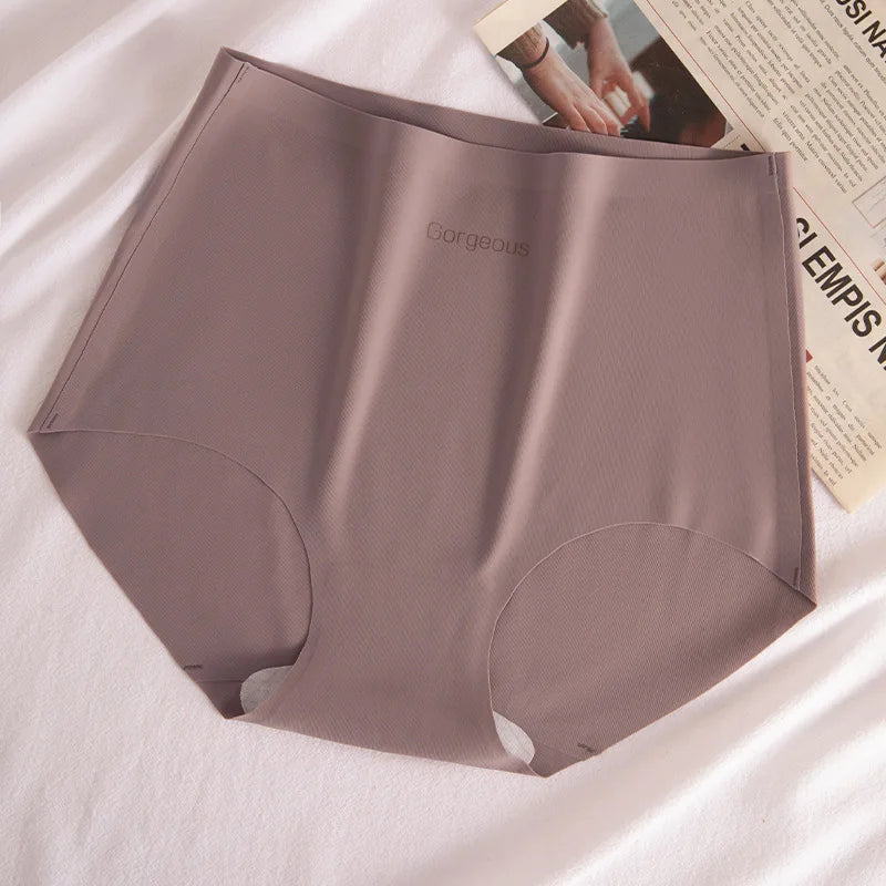6pcs Invisible Panties Women Seamless Sports Briefs Female Underpants Ultra-thin Underwear High Rise Solid Comfy Panties