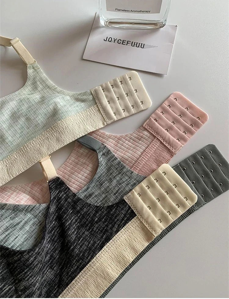 New Flat-chested Adjustable Underwear For Girls With Expanded Breasts, Small Breasts, Gathered Waist, Slim Sexy Bra